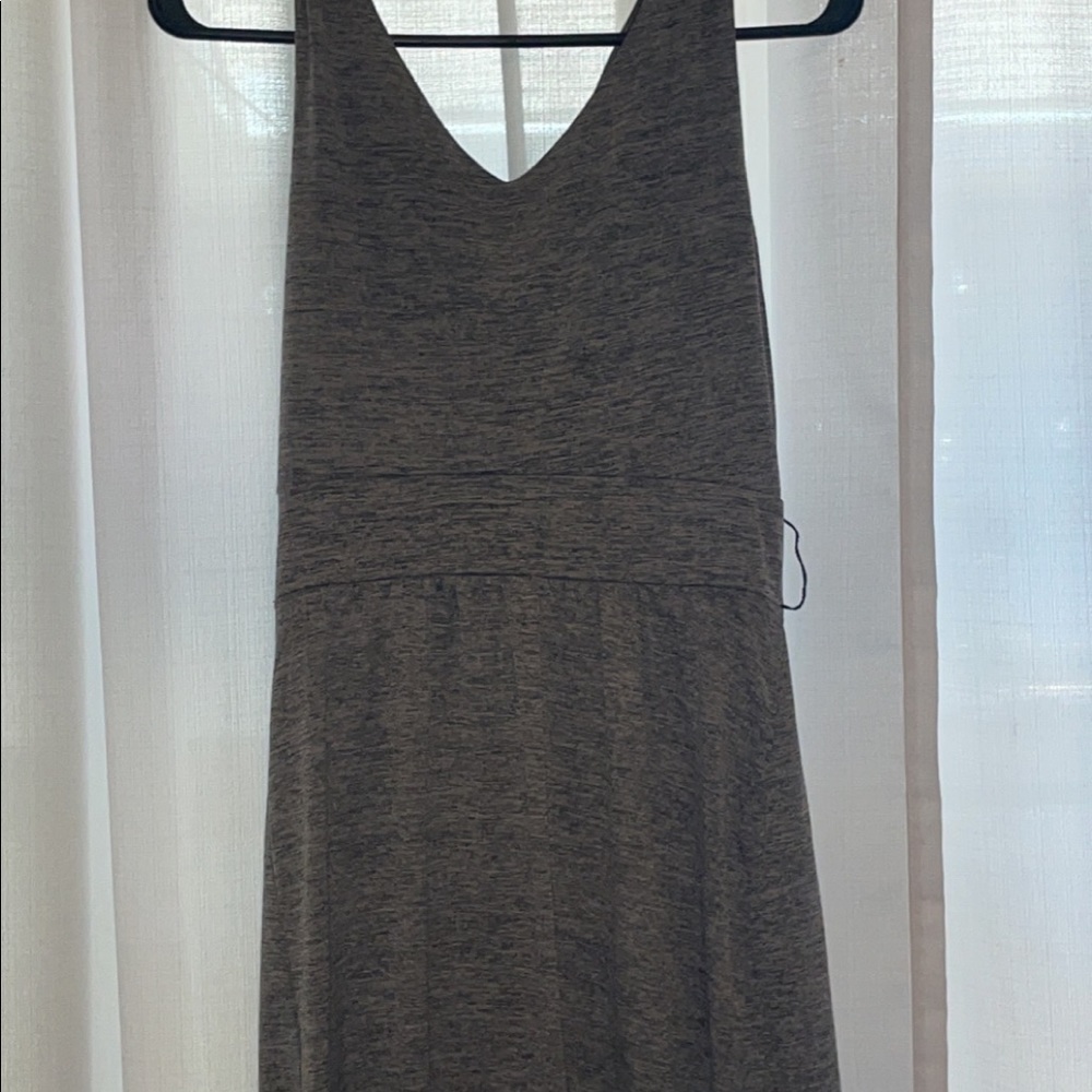 Grey knee length dress S